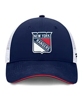 Fanatics Men's Navy New York Rangers Authentic Pro Alternate Jersey Trucker Adjustable Hat