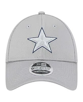 New Era Men's Gray Dallas Cowboys Pivot 9FORTY Adjustable Hat