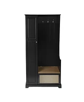 Mondawe 1 Door Closet, Suitable for Living Room, Entryway, Bedroom