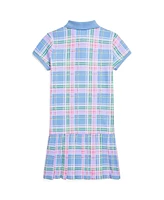 Polo Ralph Lauren Big Girls Plaid Mesh Dress