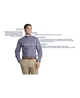 Tailorbyrd Men's Printed Seersucker Short Sleeve Shirt