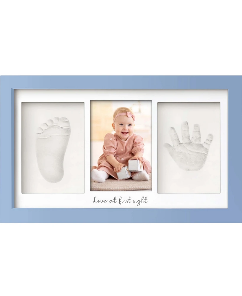 Duo Baby Hand and Footprint Kit, Handprint Newborn Photo Frame, Keepsake for New Mom