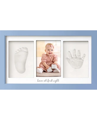 Duo Baby Hand and Footprint Kit, Handprint Newborn Photo Frame, Keepsake for New Mom