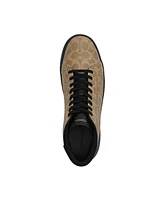 Coach Men's Highline Signature Canvas High Top Sneaker