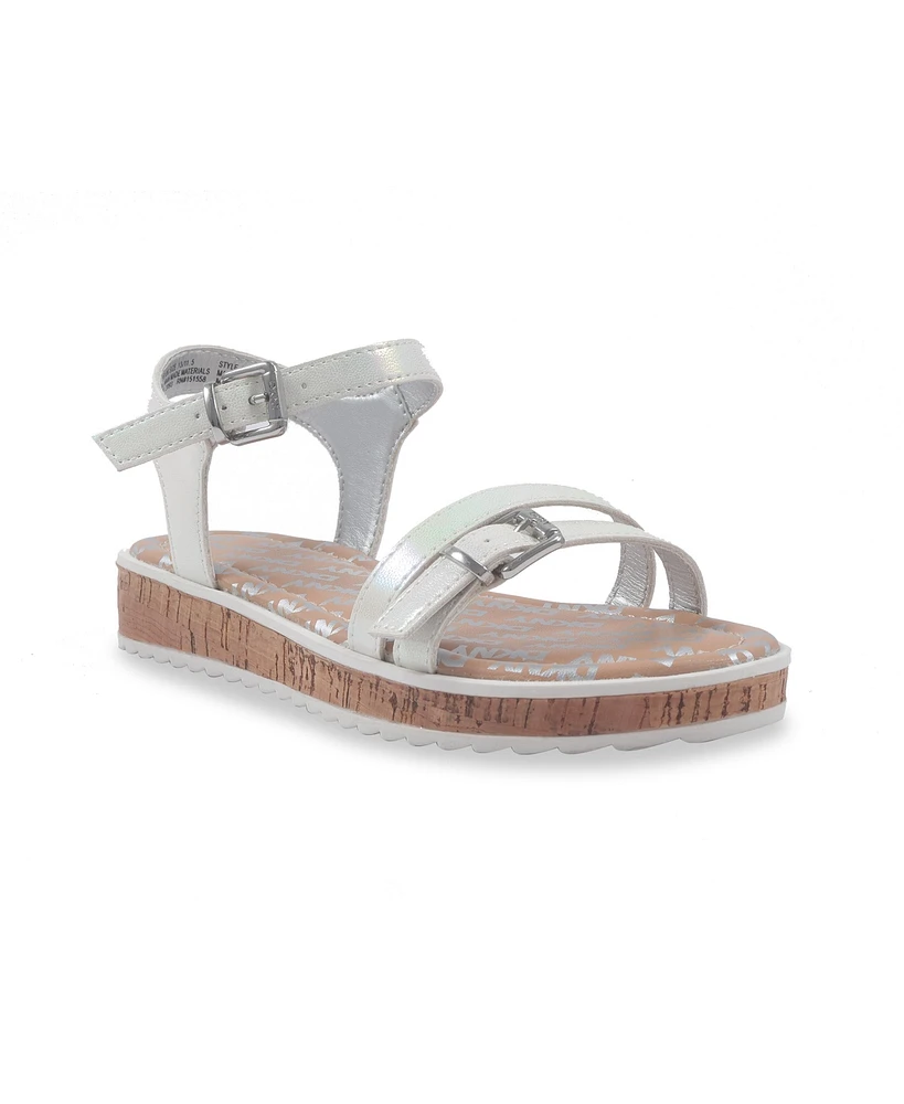 Dkny Little and Big Girls Tessa Carina Double Strap Sandal