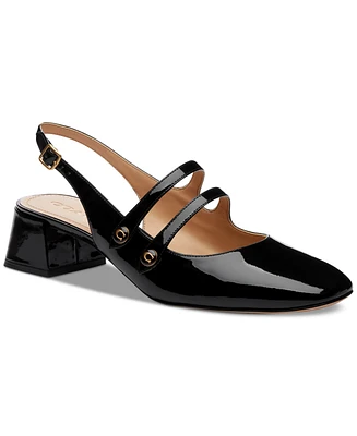 Coach Women's Winley Patent Leather Slip-On Pumps
