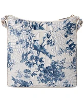 Brahmin Katie Songbird Melbourne Embossed Leather Crossbody