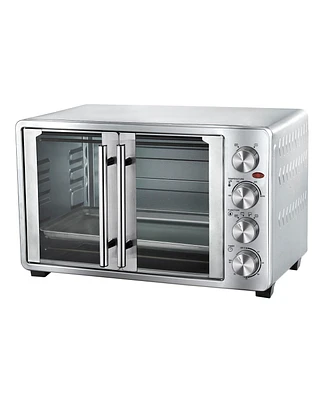 MegaChef 30 Quart French Door Multi-Function Electric Toaster Oven