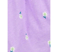 Carter's Baby Girls Cotton Floral-Print Bodysuit Dress