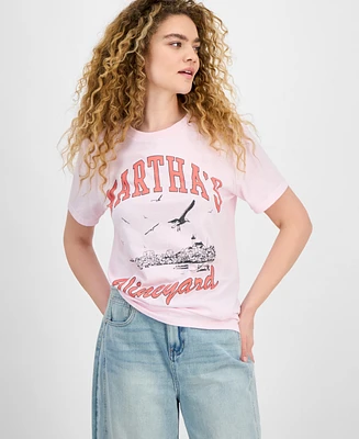 Grayson Threads, The Label Juniors' Martha's Vineyard Graphic T-Shirt