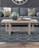 Hudson & Canal 47" Breslow Wide Rectangular Coffee Table