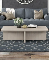 Hudson & Canal 54" Elna Wide Rectangular Coffee Table