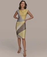 Donna Karan New York Women's Geo-Print Sheath Dress