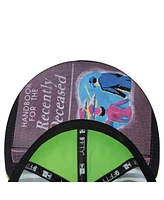 New Era Men's Black Beetlejuice Green Piping 9FORTY Adjustable Hat