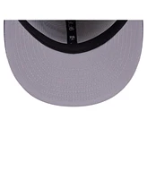 New Era Men's Gray/Navy Utah Jazz Color Pack Two-Tone 9FIFTY Snapback Hat