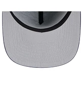 New Era Men's Navy San Antonio Spurs Colorpack A-Frame Pinch Front 59FIFTY Fitted Hat