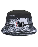 New Era Men's Black/Gray San Antonio Spurs Tip-Off Bucket Hat