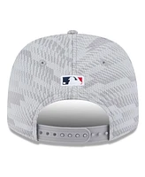 New Era Men's Gray St. Louis Cardinals 2025 Mlb Clubhouse 9SEVENTY Stretch-Snap Hat