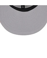 New Era Men's Gray Houston Rockets Chenille Band 9FIFTY Snapback Hat