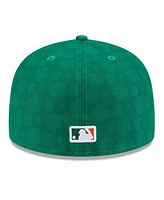 New Era Men's Kelly Green Atlanta Braves St. Patrick's Day 59FIFTY Fitted Hat