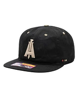 Fan Ink Men's Atlanta United Fc Black Bankroll Snapback Hat