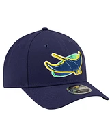 New Era Men's Navy Tampa Bay Rays Player Replica 9FORTY Adjustable Hat