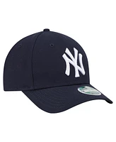 New Era Big Boys and Girls Navy New York Yankees Player Replica 9FORTY Adjustable Hat