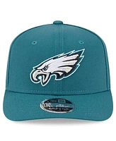 New Era Men's Midnight Green Philadelphia Eagles Super Bowl Lix Champions Side Patch 9SEVENTY Adjustable Hat