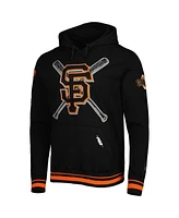 Pro Standard Men's Black San Francisco Giants Mash Up Logo Pullover Hoodie