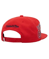 Mitchell & Ness Men's Red St. Louis Cardinals Big Time Snapback Hat