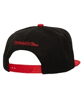 Mitchell & Ness Men's Black Atlanta Braves Rise Up Snapback Hat