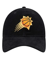 New Era Men's Black Phoenix Suns Throwback Corded 9TWENTY Adjustable Hat