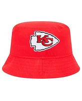 New Era Men's Red Kansas City Chiefs Helmet Bucket Hat