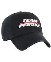 '47 Brand Men's Black Team Penske Clean Up Adjustable Hat