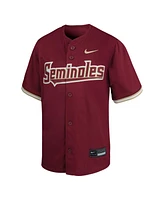 Nike Big Boys and Girls Garnet Florida State Seminoles Limited Baseball Jersey