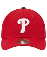 New Era Big Boys and Girls Red Philadelphia Phillies Player Replica 9FORTY Adjustable Hat