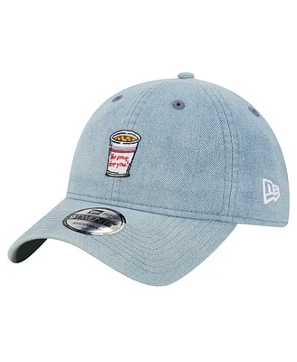 New Era Men's Denim Seinfeld Soup 9TWENTY Adjustable Hat