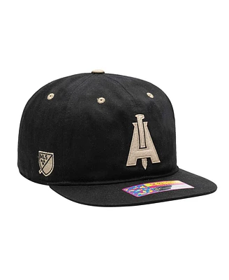 Fan Ink Men's Atlanta United Fc Black Bankroll Snapback Hat