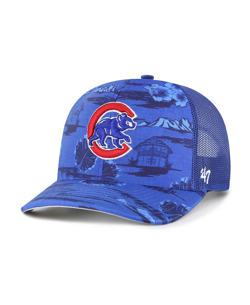 '47 Brand Men's Blue Chicago Cubs Fiji Trucker Adjustable Hat