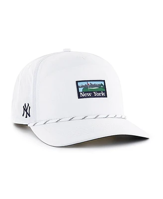 '47 Brand Men's White New York Yankees Vacation Golf Hitch Adjustable Hat