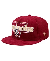 New Era Men's Garnet Florida State Seminoles Display 9FIFTY Snapback Hat