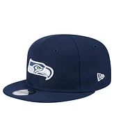 New Era Baby Boys and Girls College Navy Seattle Seahawks My 1st 9FIFTY Adjustable Hat