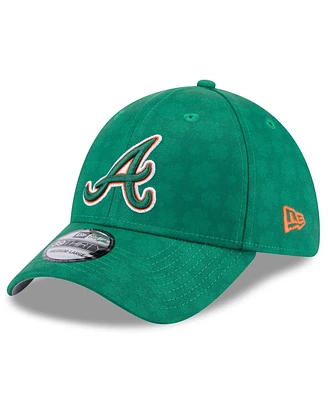 New Era Men's Kelly Green Atlanta Braves St. Patrick's Day 39THIRTY Flex Hat