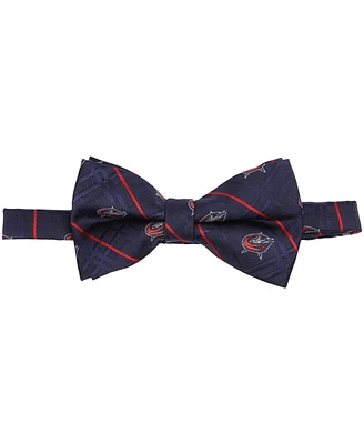 Eagles Wings Men's Navy Columbus Blue Jackets Oxford Bow Tie