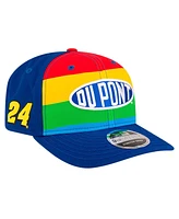 New Era Men's Royal Jeff Gordon Rainbow 9SEVENTY Stretch-snap Hat