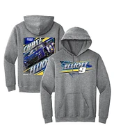 Hendrick Motorsports Team Collection Men's Heather Gray Chase Elliott Car Pullover Hoodie