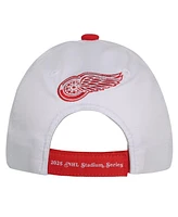 Fanatics Big Boys and Girls White Detroit Red Wings 2025 Nhl Stadium Series Team Adjustable Hat