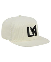 New Era Men's Cream Lafc 2025 Kickoff Snapback Golfer Hat