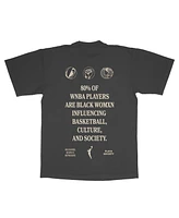 Playa Society Men's and Women's Black Wnba History Month Every Game Premium T-Shirt