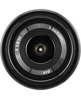 Sony Sony Sel-20F28 E-Mount 20mm F2.8 Fixed Lens